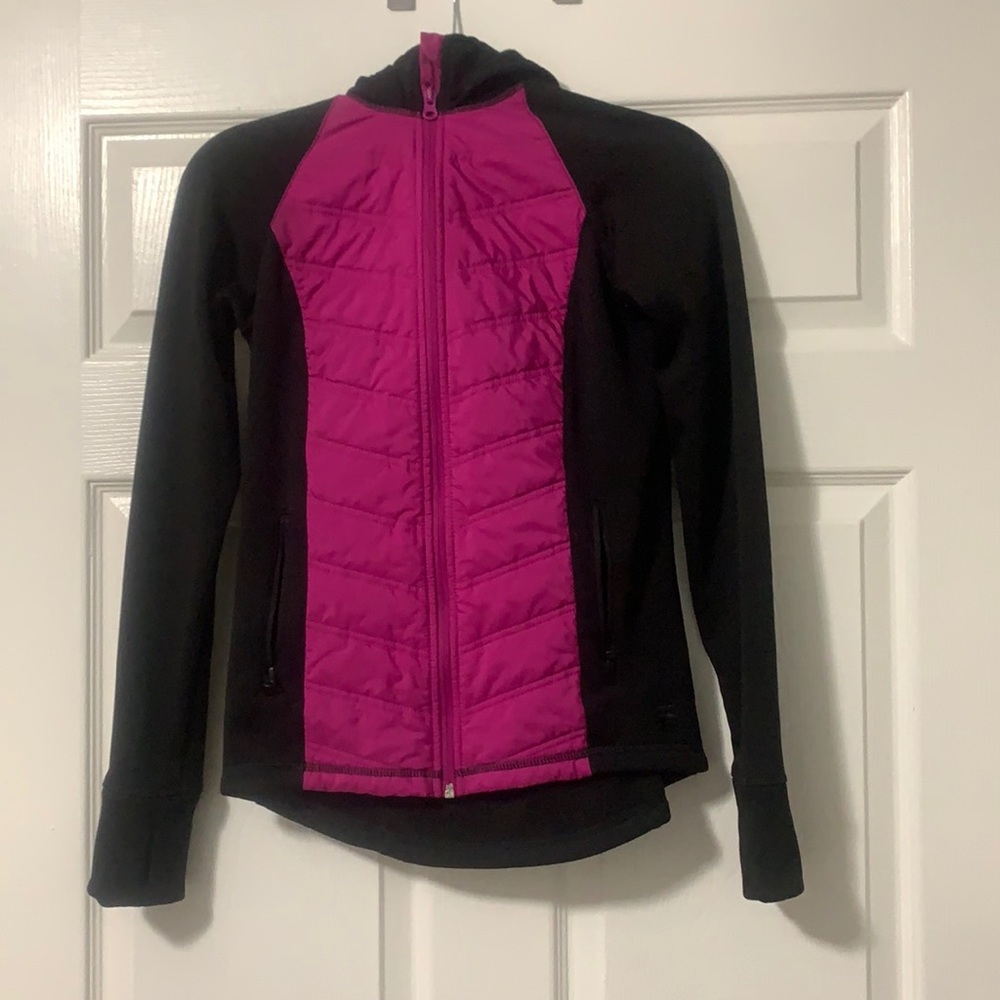 FILA sport zip up jacket, fleeced lined